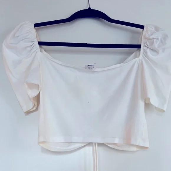 Wilfred Ruched Drawstring top, size Small - Picture 4 of 4